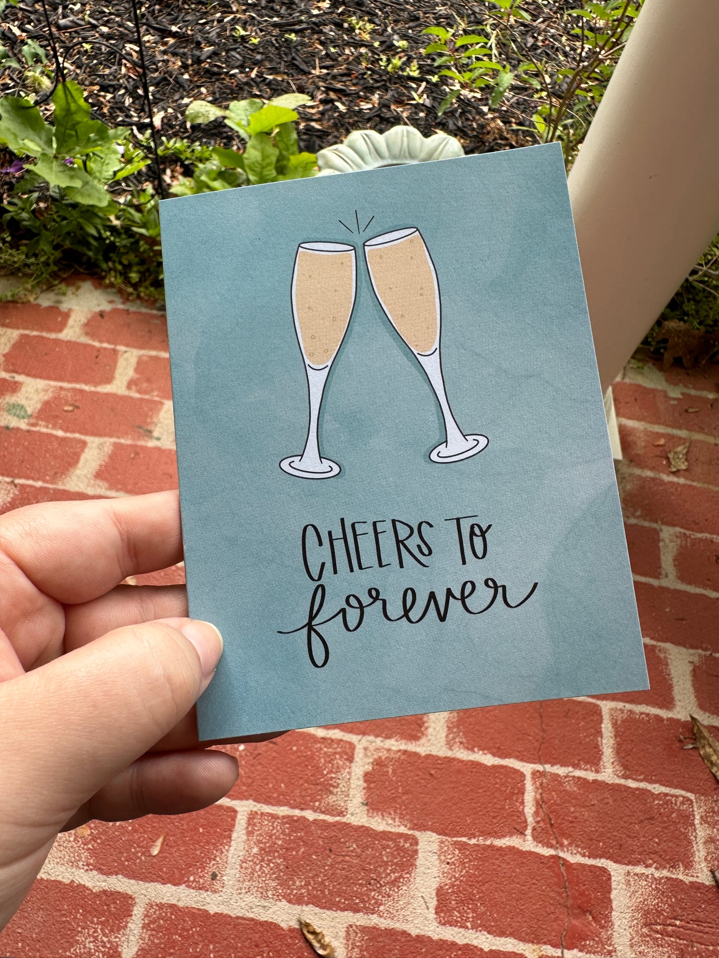 Cheers to Forever Card